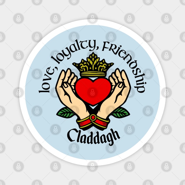 Claddagh - Love, Loyalty, Friendship Magnet by KayBee Gift Shop